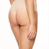 Soft Stretch Hi Waist Thong Nude