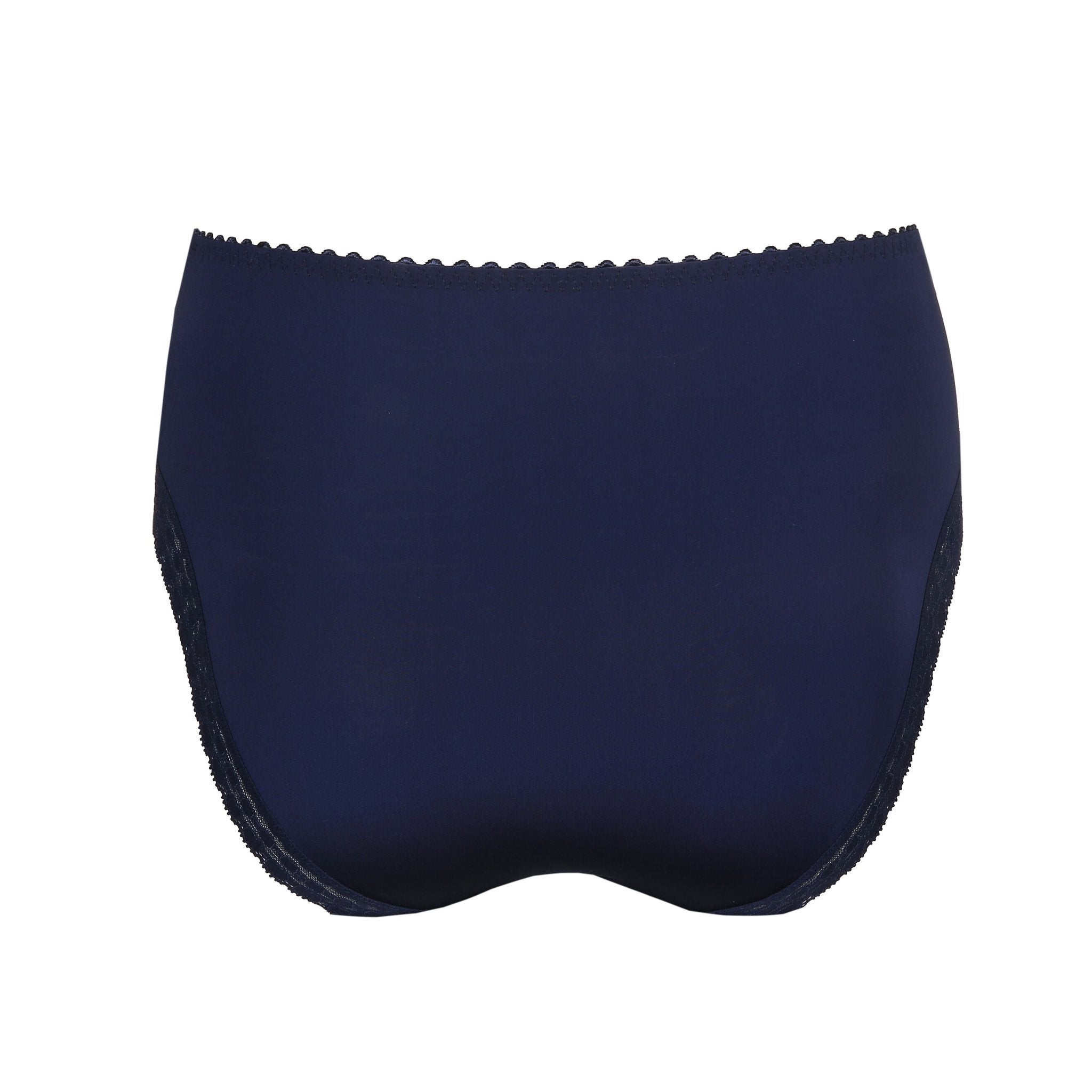 Back flat view of Sedaine Full Brief in navy from The Foundation – comfy coverage with smoothing finish.
