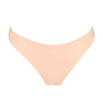 Flat lay of Tom Rio Brief in Café Latte, showcasing lightweight microfiber fabric and signature minimalist style.