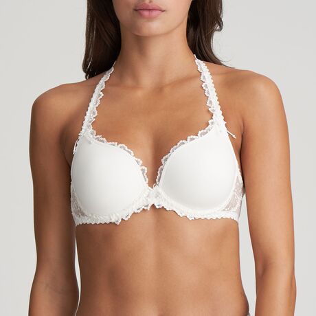 Jane Padded Heart Shape Bra Natural