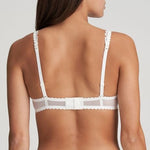 Back view of convertible straps on Jane Padded Bra in Natural – The Foundation