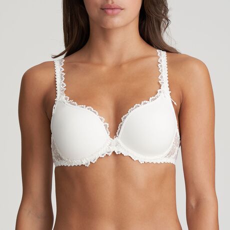 Jane Padded Heart Shape Bra Natural