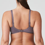 Back view of PrimaDonna Orlando Full Cup Bra in Eye Shadow, showcasing straps and band fit at The Foundation.