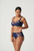 Sedaine lingerie set by PrimaDonna worn by model, available at The Foundation – matching full cup bra and brief in Water Blue.