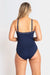 Heritage Classic Keyhole High Neck One Piece Ink