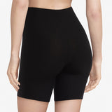 Soft Stretch Mid Thigh Short Noir