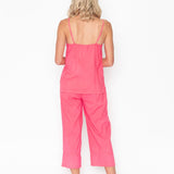 Navya 3/4 Pyjama Set Coral Pink