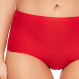 Soft Stretch Full Brief Poppy Red