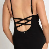Pool Cross Back DD/E One Piece Black