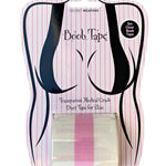 Secret Weapons Boob Tape in clear – 5-metre roll of medical-grade, skin-safe breast lift tape.