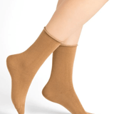 Velvet Cotton Socks Tabac