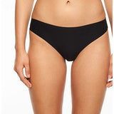 Soft Stretch Thong Noir