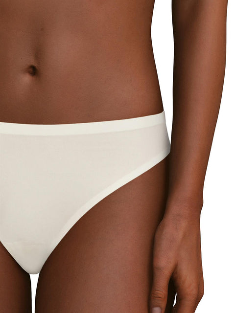 Soft Stretch Thong Ivoire