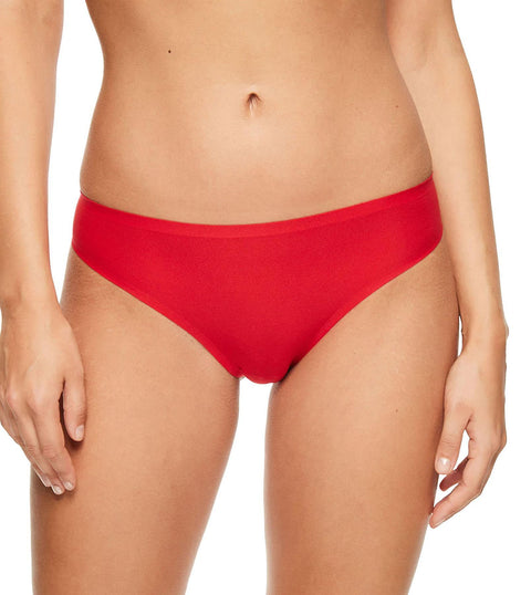 Soft Stretch Thong Poppy Red