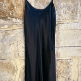 Lotus Silk Kelly Short Chemise Nightdress black