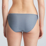Back view of Avero Rio Brief by Marie Jo in Atlantic Blue showing seamless, full coverage design.