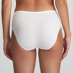 Back view of the Jane Full Brief in Natural by Marie Jo with smooth microfiber finish and high-rise silhouette."