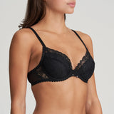 Side view of Jane Push Up Bra by Marie Jo showing flattering uplift and delicate detailing.