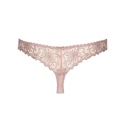 Jane Thong Brief Bois De Rose