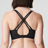 Vya Plunge Bra Black