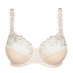 PrimaDonna Deauville Full Cup Bra in Café Latte from The Foundation, with embroidered cups, side support, and a flattering fit.
