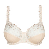 PrimaDonna Deauville Full Cup Bra in Café Latte from The Foundation, with embroidered cups, side support, and a flattering fit.