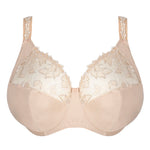 Flat lay of PrimaDonna Deauville Full Cup Bra in Café Latte – supportive, flattering fit for fuller busts – The Foundation