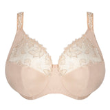Flat lay of PrimaDonna Deauville Full Cup Bra in Café Latte – supportive, flattering fit for fuller busts – The Foundation