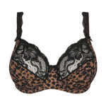 Product flat lay of Madison Full Cup Bra in Bronze lace—The Foundation