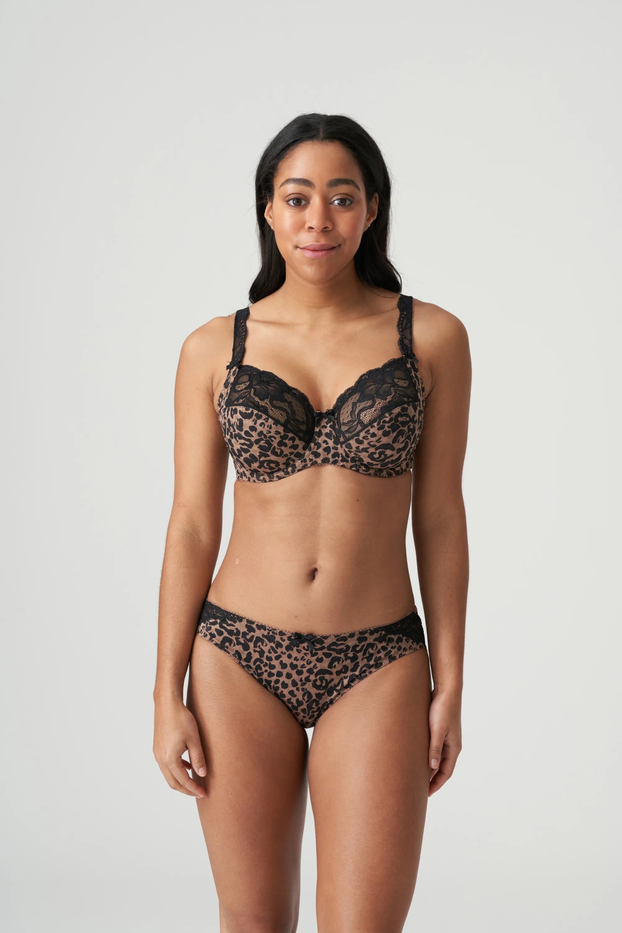 Full Madison lingerie set in Bronze featuring full cup bra and matching brief—The Foundation