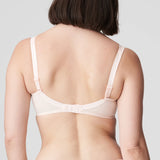 Back view of Madison full cup bra in Pink Diamond with adjustable straps—The Foundation