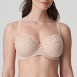 Model wearing PrimaDonna Madison Full Cup Bra in Café Latte—The Foundation