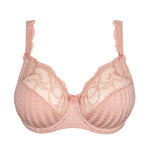 Flat lay of Madison full cup bra in Powder Rose—The Foundation