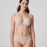Complete lingerie set styled with the Madison Café Latte bra—The Foundation